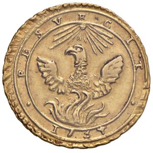 Italian coins - PALERMO Carlo di Borbone (1734-1759) Oncia 1734 - Serio...