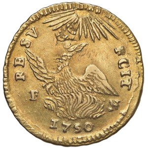 Italian coins - PALERMO Carlo di Borbone (1734-1759) Oncia 1750 - cfr. ...