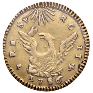 Italian coins - PALERMO Carlo di Borbone (1734-1759) Oncia 1756 - Serio...