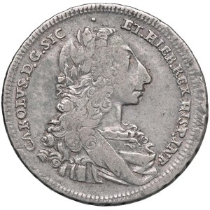 Italian coins - PALERMO Carlo di Borbone (1734-1759) 12 Tarì 1735 - Ser...