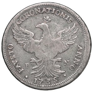 Italian coins - PALERMO Carlo di Borbone (1734-1759) 12 Tarì 1735 - Ser...