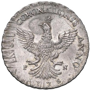 Italian coins - PALERMO Carlo di Borbone (1734-1759) 4 Tarì 1735 - Seri...