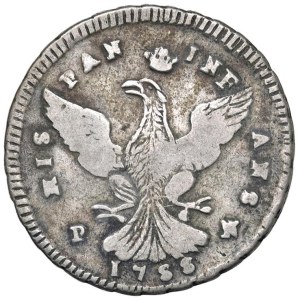 Italian coins - PALERMO Carlo di Borbone (1734-1759) 4 Tarì 1755 - Seri...