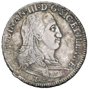 Italian coins - PALERMO Ferdinando III (1759-1816) 6 Tarì 1800 - Serio ...