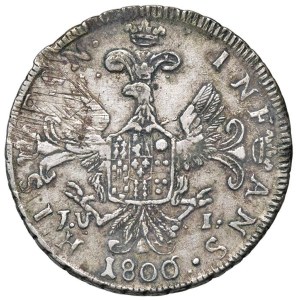 Italian coins - PALERMO Ferdinando III (1759-1816) 6 Tarì 1800 - Serio ...
