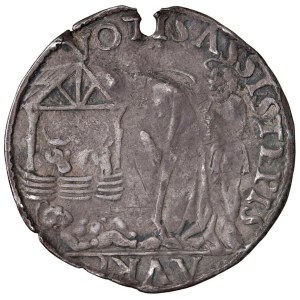 Italian coins - PESARO Francesco Maria I (1521-1538) Grosso - Cav. 55 A...