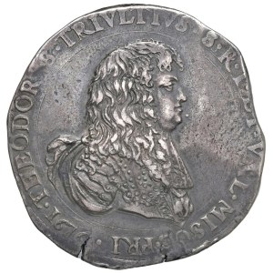 Italian coins - RETEGNO Antonio Trivulzio (1676-1678) Doppio filippo 16...