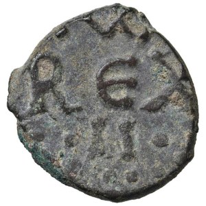 Italian coins - SALERNO Guglielmo II (1166-1189) - Follaro - MIR 728 AE...