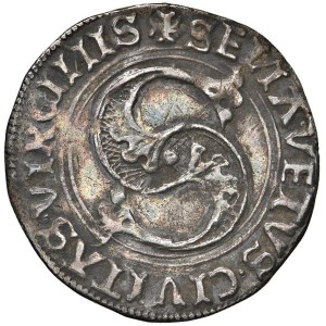 Italian coins - SIENA Repubblica (1404-1555) Grosso da 5 soldi - MIR 52...