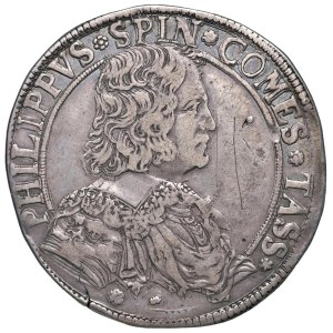 Italian coins - TASSAROLO Filippo Spinola (1616-1688) Scudo 1640 - MIR ...