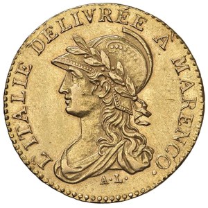 Italian coins - TORINO Repubblica Subalpina (1800-1802) 20 Franchi 'A. ...