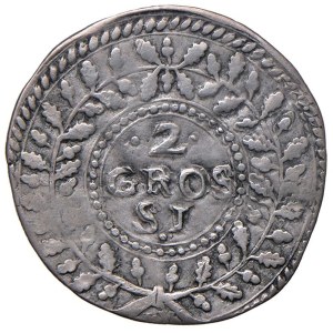 Italian coins - URBINO Francesco Maria II (1574-1624) 2 Grossi - Cav. 2...