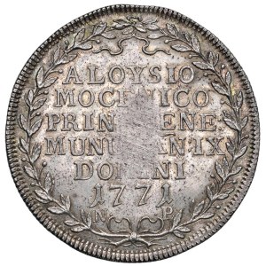 Italian coins - VENEZIA Alvise IV Mocenigo (1763-1778) Osella 1771 A. I...