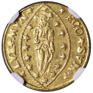 Italian coins - VENEZIA Ludovico Manin (1789-1797) Mezzo zecchino di do...