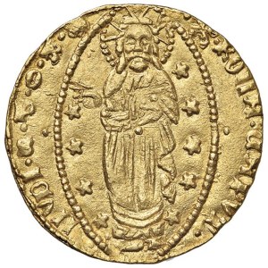 Papal coins - Senato romano (1350-1439) Ducato - Munt. 112 AU (g 3,51...