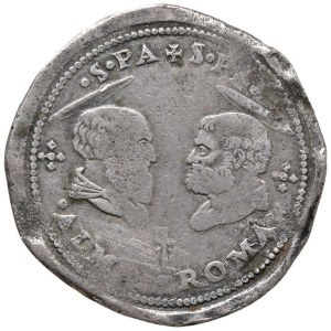 Papal coins - Clemente VII (1523-1534) Ducato ossidionale (1527) - Mu...