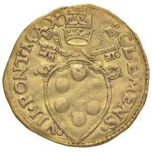 Papal coins - Clemente VII (1521-1534) Modena - Ducato con lo stemma ...