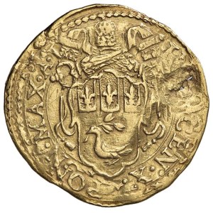 Papal coins - Innocenzo X (1644-1655) Scudo d'oro A. II - Munt. manca...