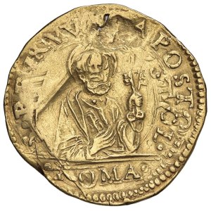Papal coins - Innocenzo X (1644-1655) Scudo d'oro A. II - Munt. manca...
