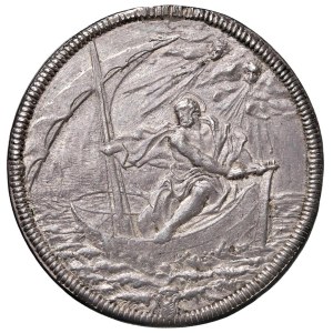 Papal coins - Clemente XI (1700-1721) Piastra A. VI - Munt. 47 AG (g ...