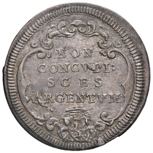 Papal coins - Clemente XI (1700-1721) Giulio A. IX - Munt. 101 AG (g ...