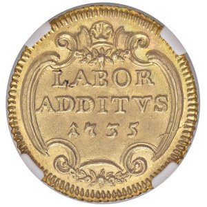 Papal coins - Clemente XII (1730-1740) Scudo d'oro 1735 - Munt. 11 AU...