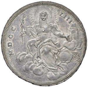 Papal coins - Benedetto XIV (1740-1758) Scudo 1753 A. XIV - Munt. 44 ...