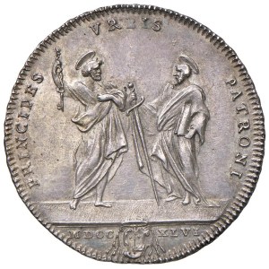Papal coins - Benedetto XIV (1740-1758) Testone 1746 A. VI - Munt. 50...