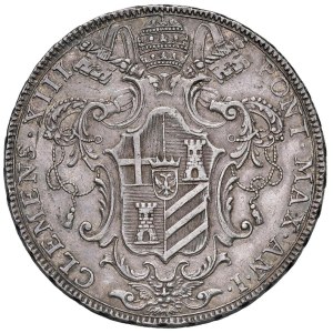 Papal coins - Clemente XIII (1758-1769) Scudo 1759 A. I - Munt. 9; MI...