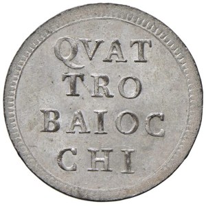 Papal coins - Clement XIV (1769-1774) 4-baiochi muraiola 1771 - ...