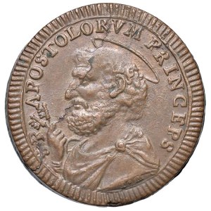 Papal coins - Pio VI (1775-1799) Sampietrino 1796 - Nomisma 134 CU (g...