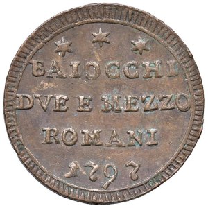 Papal coins - Pio VI (1775-1799) Sampietrino 1797 - Nomisma 134b CU (...