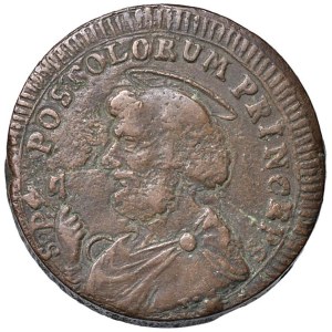 Papal coins - Pio VI (1775-1799) Sampietrino 1797 - Nomisma 134b Var....
