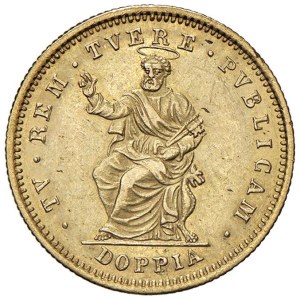 Papal coins - Gregorio XVI (1831-1846) Doppia 1833 An. III - Nomisma ...