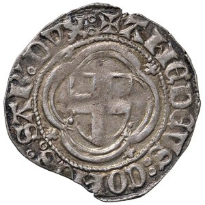 Savoy coins - Amedeo VIII (1399-1416) Mezzo grosso - cfr. MIR 165 AG ...