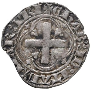 Savoy coins - Amedeo VIII (1399-1416) Mezzo grosso - cfr. MIR 165 AG ...