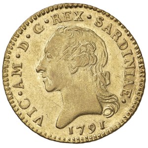 Savoy coins - Vittorio Amedeo III (1773-1796) Doppia 1791 - Nomisma 2...