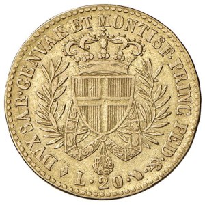 Savoy coins - Vittorio Emanuele I (1814-1821) 20 Lire 1821 - Nomisma ...