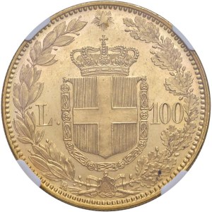 Savoy coins - Umberto I (1878-1900) 100 Lire 1880 - Nomisma 970 AU RR...