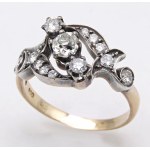 Jewelry - JEWELRY Rose gold and silver ring with diamonds tagl...