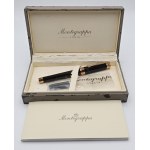 Collectible Pens - MONTEGRAPPA - Fountain Pen - Nerouno line RedGol...