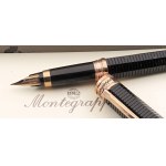 Collectible Pens - MONTEGRAPPA - Fountain Pen - Nerouno line RedGol...