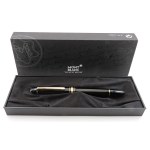 Collectible Pens - MONTBLANC - Fountain pen - Black resin body c...