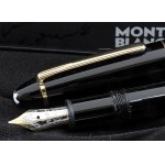 Collectible Pens - MONTBLANC - Fountain pen - Black resin body c...