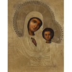 Russia, Icon of Our Lady of Kazan, 19th/20th century.