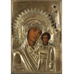 Russia, Icon of Our Lady of Kazan, 19th/20th century.