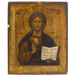 Russia, Icon of Christ the Pantocrator, 19th/20th century.
