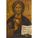 Russia, Icon of Christ the Pantocrator, 19th/20th century.