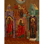 Russia, Icon of the Annunciation, late 19th century.