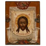 Russia, Mandylion icon, late 19th century.